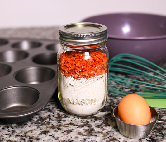 DIY Carrot Pupcake Mix