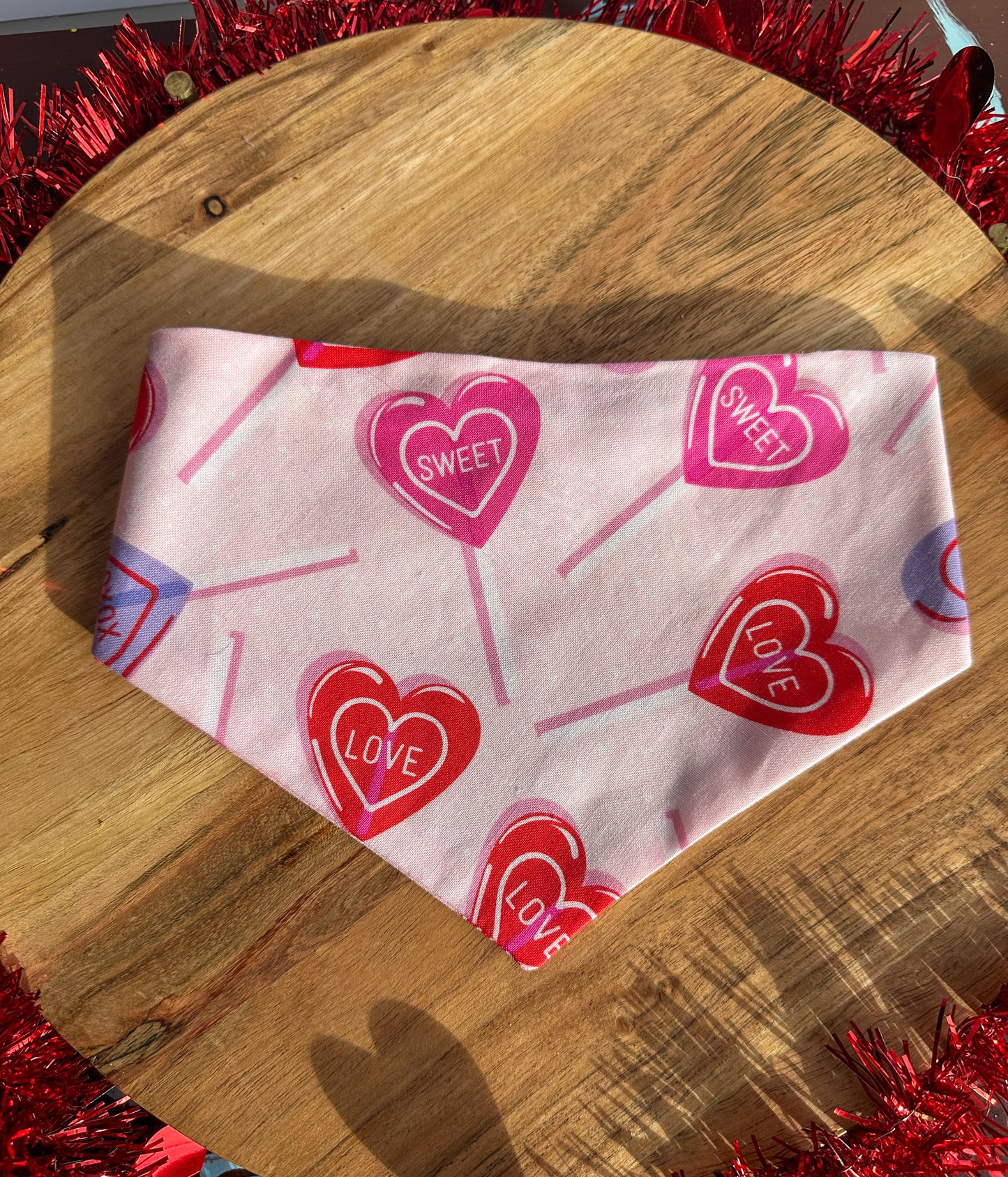 Lovable Looks -  Valentine Pet Bandanas